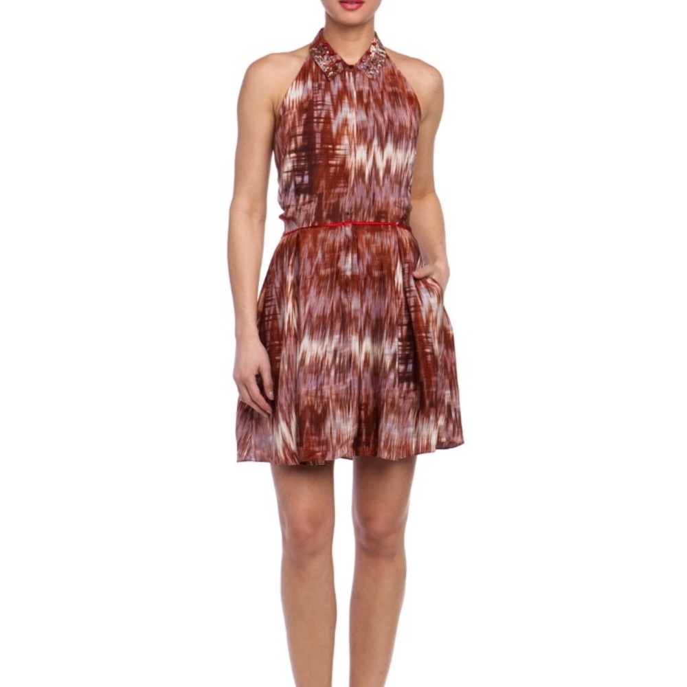 New Elizabeth & James "Molly" backless dress w/pockets-8